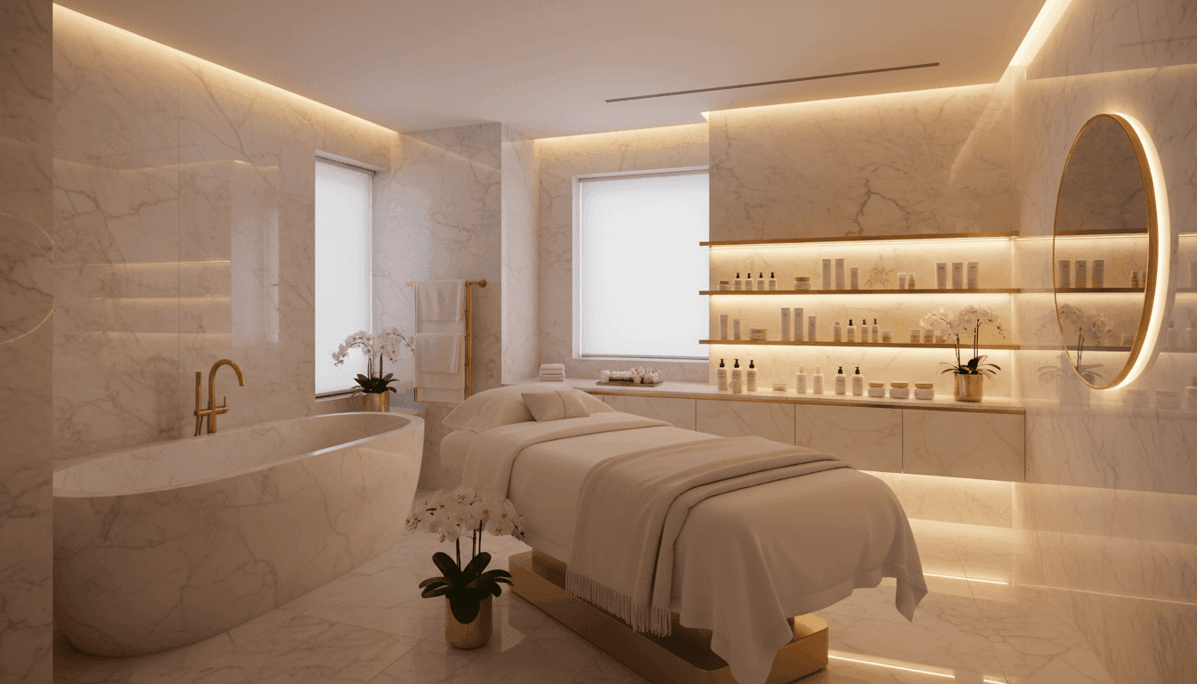 Luxury treatment environment at Kami Aesthetics Aventura