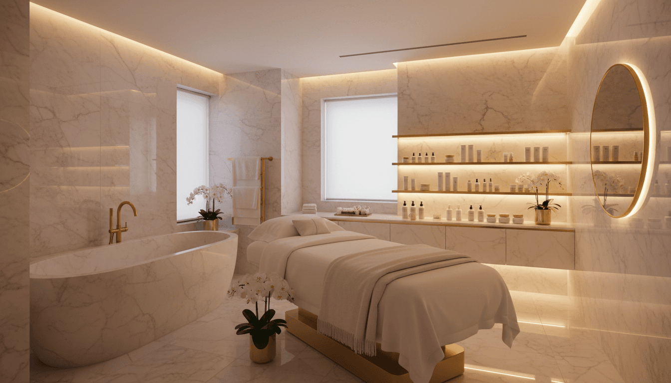 Luxury treatment environment at Kami Aesthetics Aventura